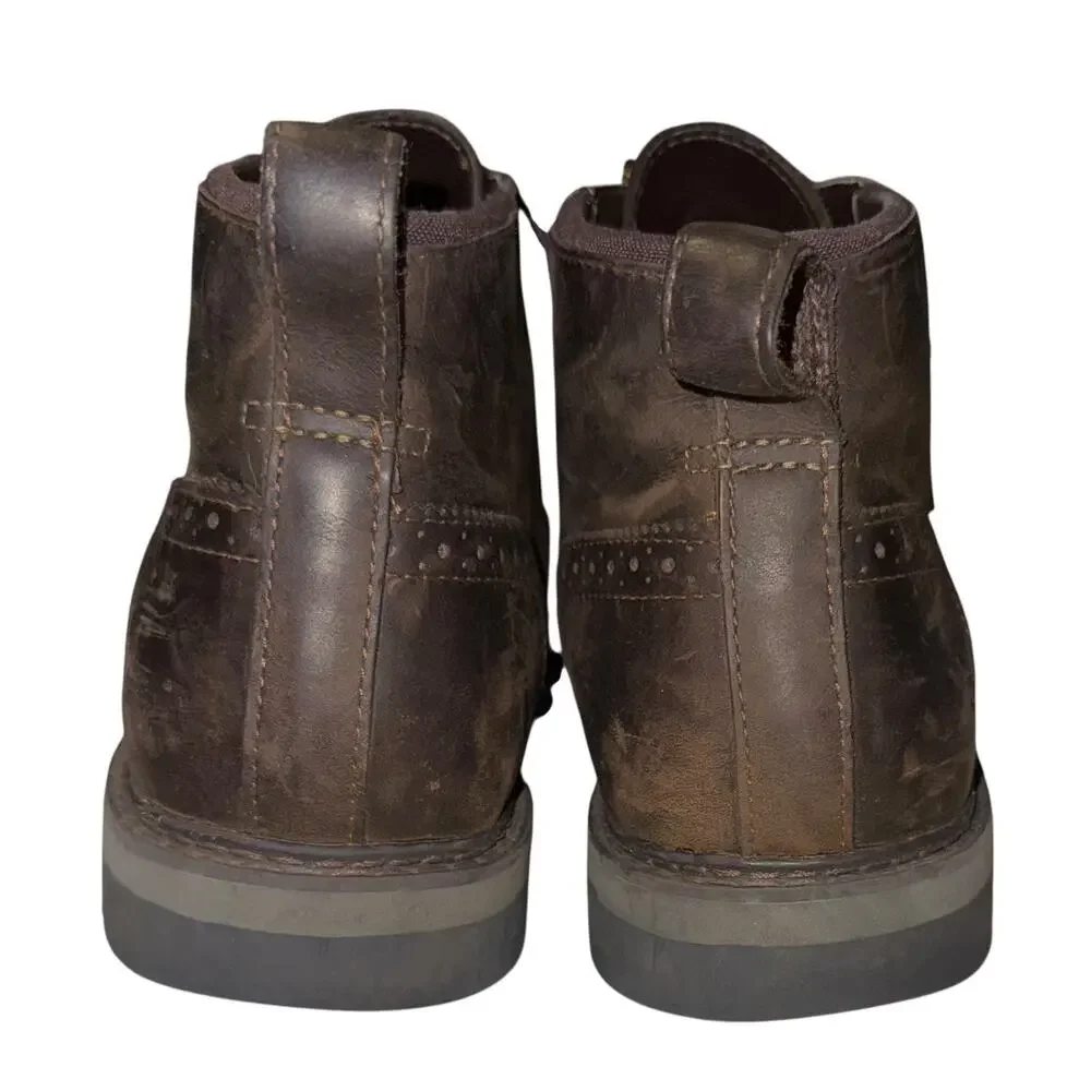 Timberland Squall Canyon Wing Tip Chukka Boots‎ Men's 13 Brown Waterproof Fall